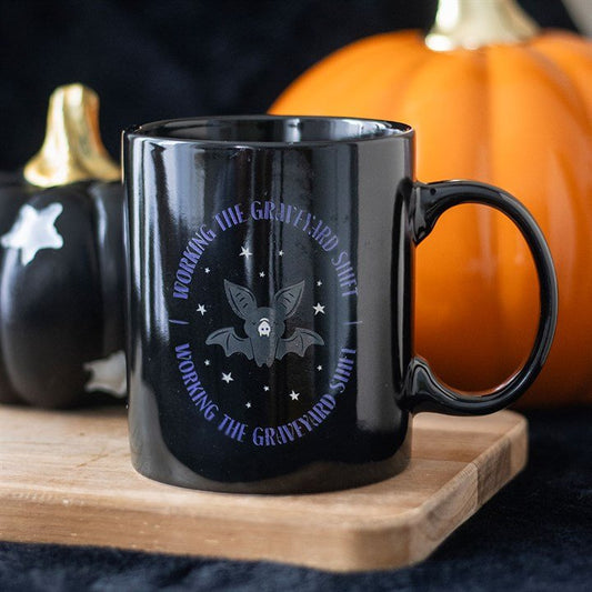 Graveyard Shift Bat Mug - Scents & Gifts UK