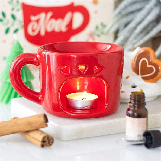 Hot Chocolate Mug Shaped Oil Burner - Scents & Gifts UK