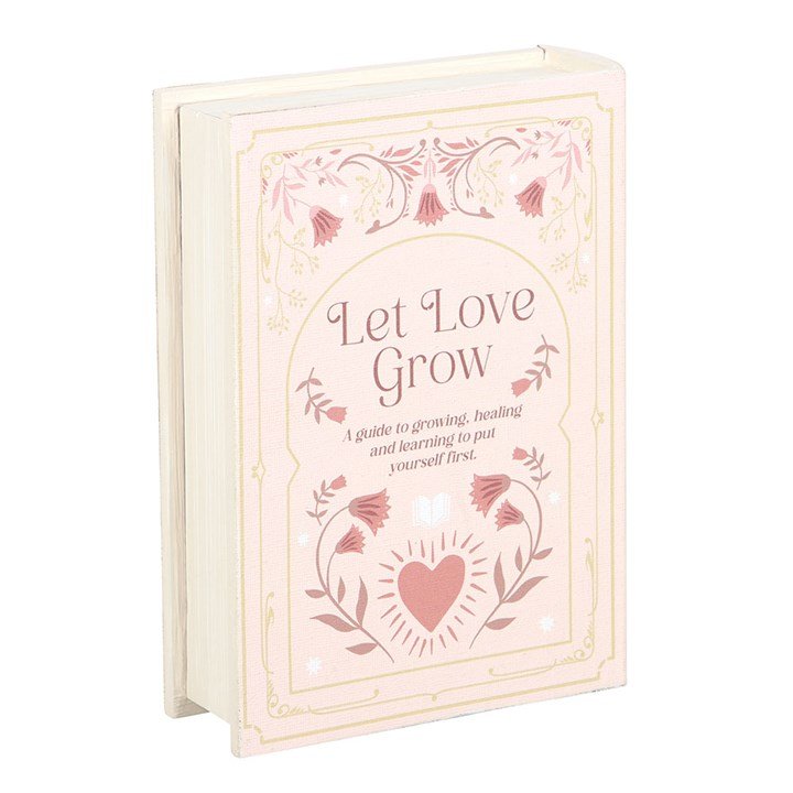 Pink Book Shaped Storage Box - Scents & Gifts UK