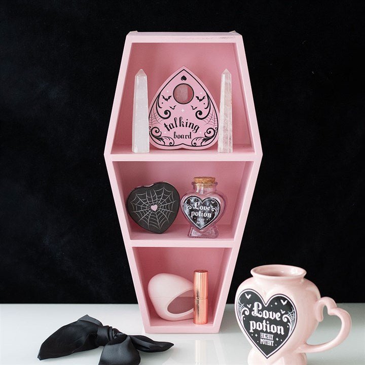 Pink Coffin Shelf - Scents & Gifts UK