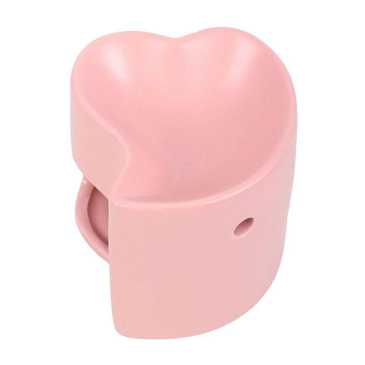 Pink Heart Oil Burner - Scents & Gifts UK