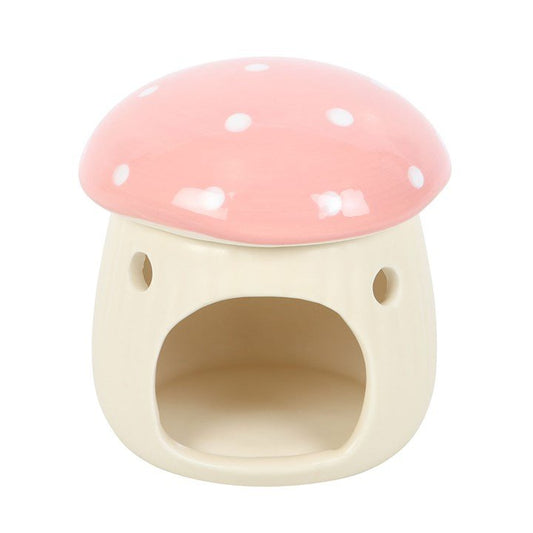 Pink Mushroom Oil Burner - Scents & Gifts UK
