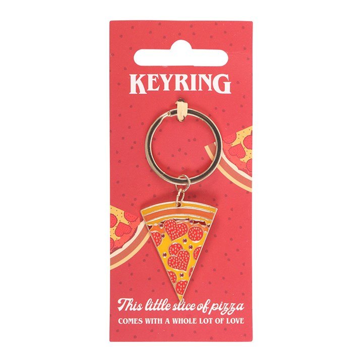 Pizza Slice Keyring - Scents & Gifts UK