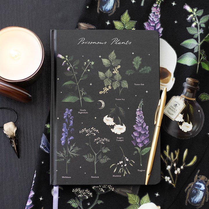 Poisonous Plants A5 Notebook - Scents & Gifts UK