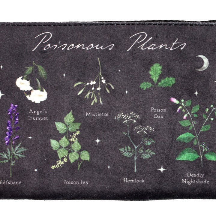 Poisonous Plants Makeup Bag - Scents & Gifts UK