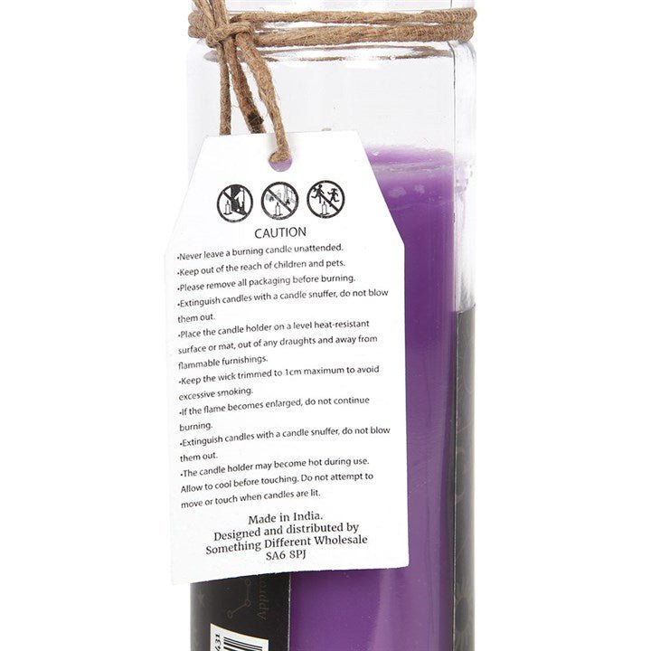Prosperity Lavender Magic Spell Tube Candle - Scents & Gifts UK
