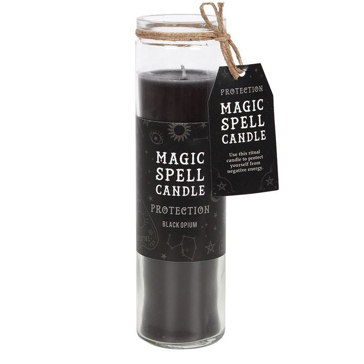 Protection Opium Magic Spell Tube Candle - Scents & Gifts UK