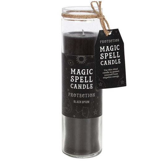 Protection Opium Magic Spell Tube Candle - Scents & Gifts UK