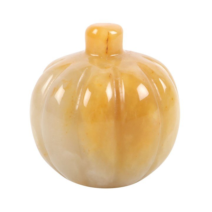 Pumpkin Shaped Orange Calcite Crystal - Scents & Gifts UK