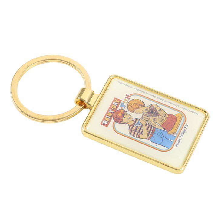 Rainy Day Fun Keyring by Steven Rhodes - Scents & Gifts UK