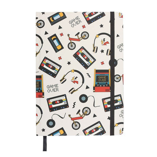 Retro 80s Print A5 Notebook - Scents & Gifts UK