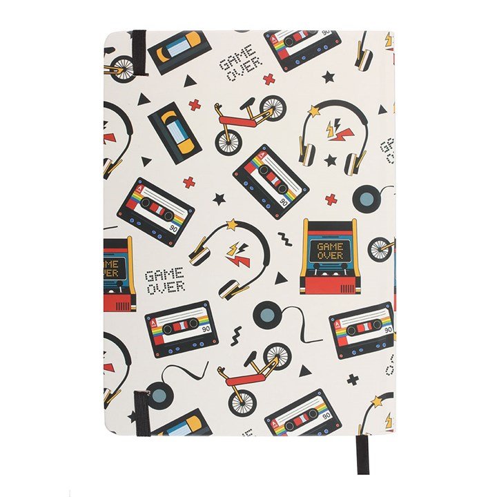Retro 80s Print A5 Notebook - Scents & Gifts UK