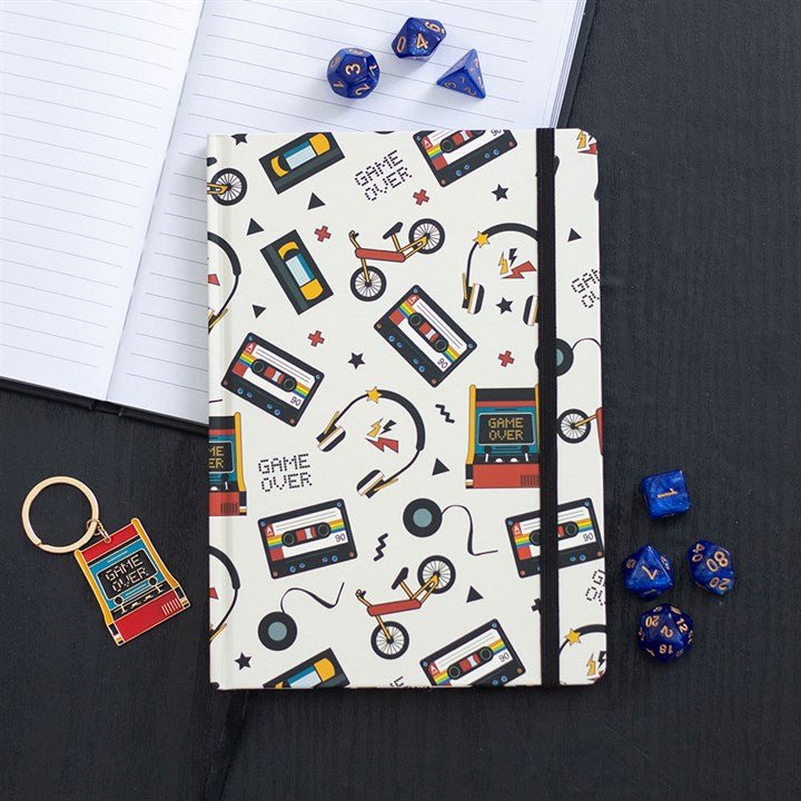 Retro 80s Print A5 Notebook - Scents & Gifts UK