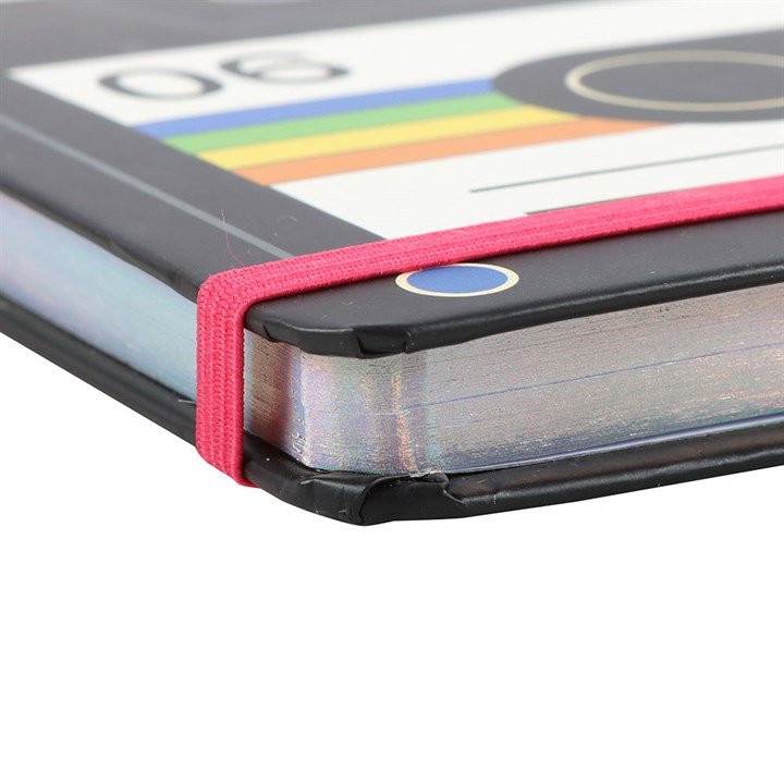 Retro Cassette Tape A5 Notebook - Scents & Gifts UK