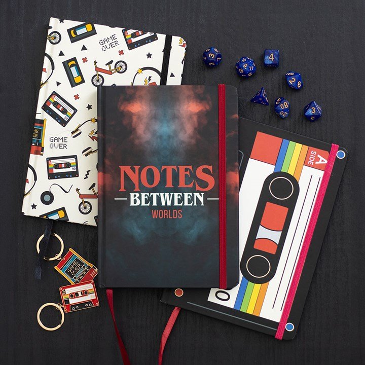 Retro Cassette Tape A5 Notebook - Scents & Gifts UK