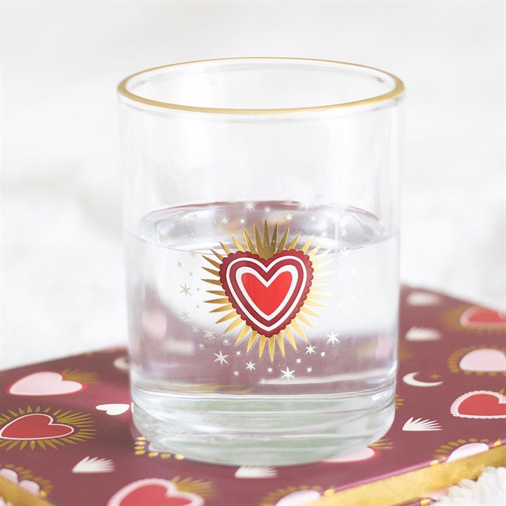 Sacred Heart Drinking Glass - Scents & Gifts UK
