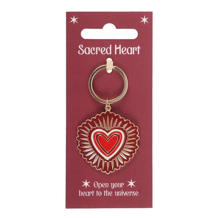 Sacred Heart Keyring - Scents & Gifts UK