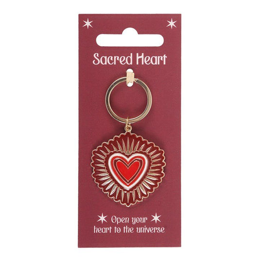 Sacred Heart Keyring - Scents & Gifts UK