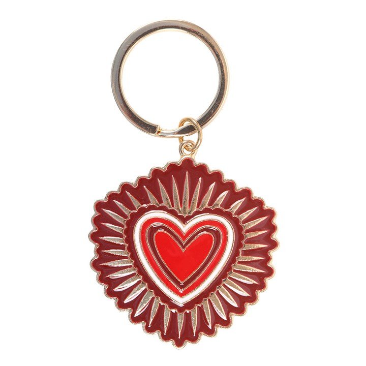 Sacred Heart Keyring - Scents & Gifts UK