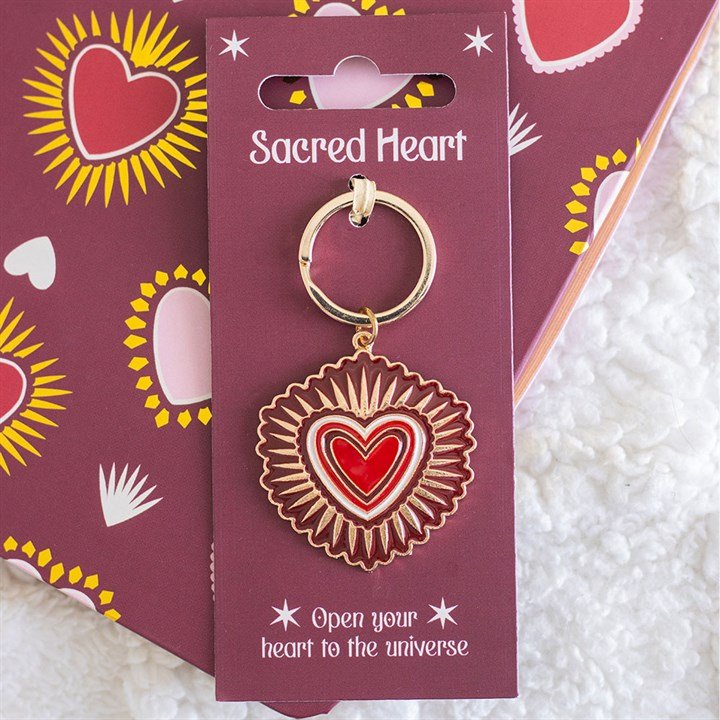 Sacred Heart Keyring - Scents & Gifts UK