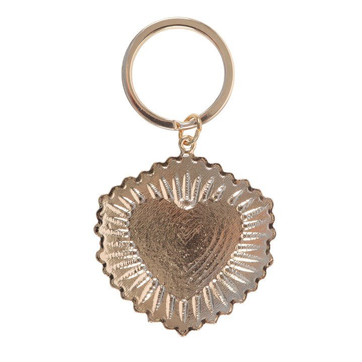 Sacred Heart Keyring - Scents & Gifts UK