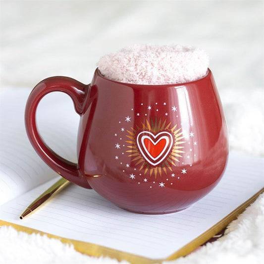 Sacred Heart Mug and Socks Set - Scents & Gifts UK