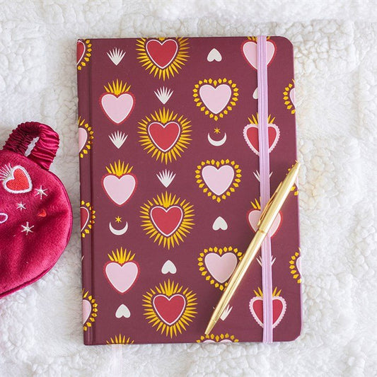 Sacred Heart Print A5 Notebook - Scents & Gifts UK