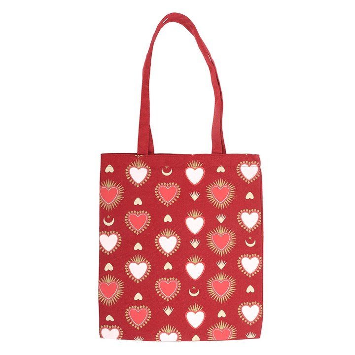 Sacred Heart Print Tote Bag - Scents & Gifts UK