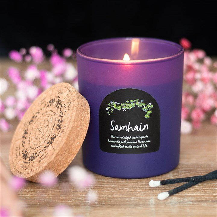 Samhain Spiced Pumpkin Wheel of the Year Candle - Scents & Gifts UK