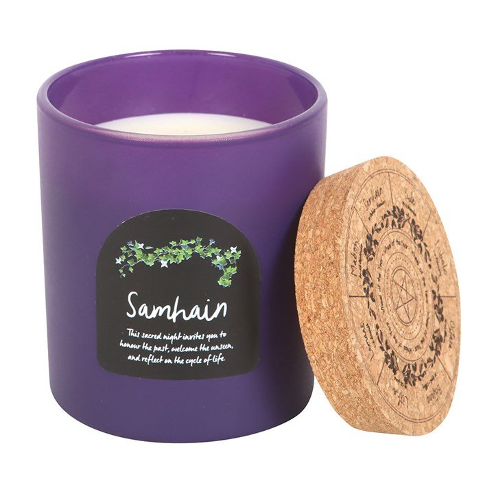 Samhain Spiced Pumpkin Wheel of the Year Candle - Scents & Gifts UK