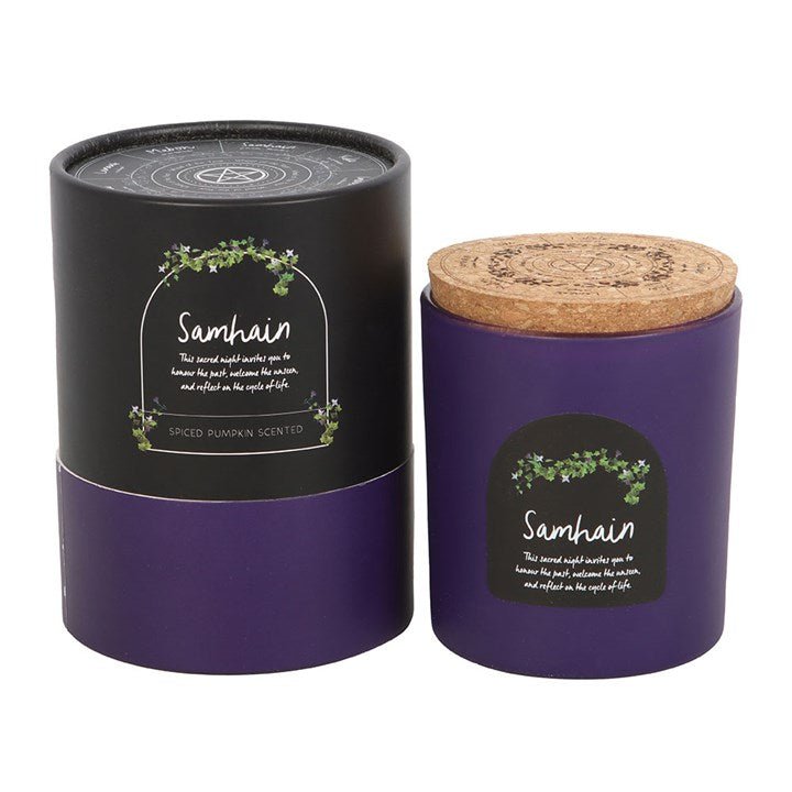 Samhain Spiced Pumpkin Wheel of the Year Candle - Scents & Gifts UK