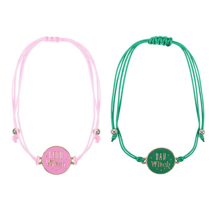 Set of 2 Good Witch and Bad Witch Bracelets - Scents & Gifts UK