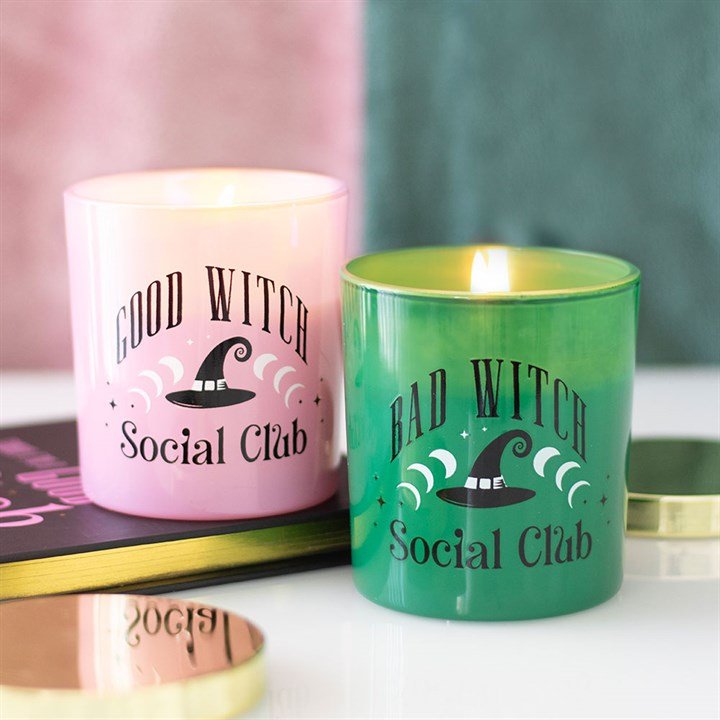 Set of 2 Good Witch and Bad Witch Scented Candles - Scents & Gifts UK