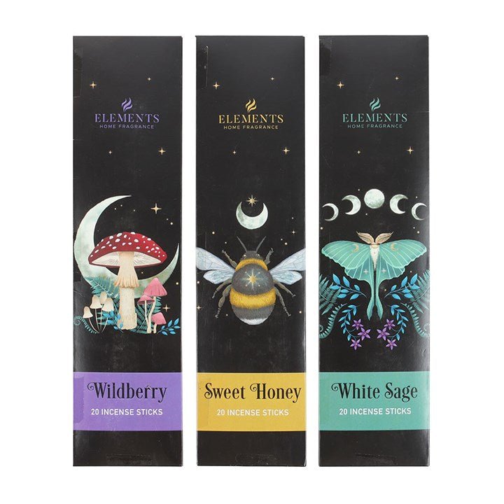 Set of 3 Dark Forest Incense Stick Packs - Scents & Gifts UK