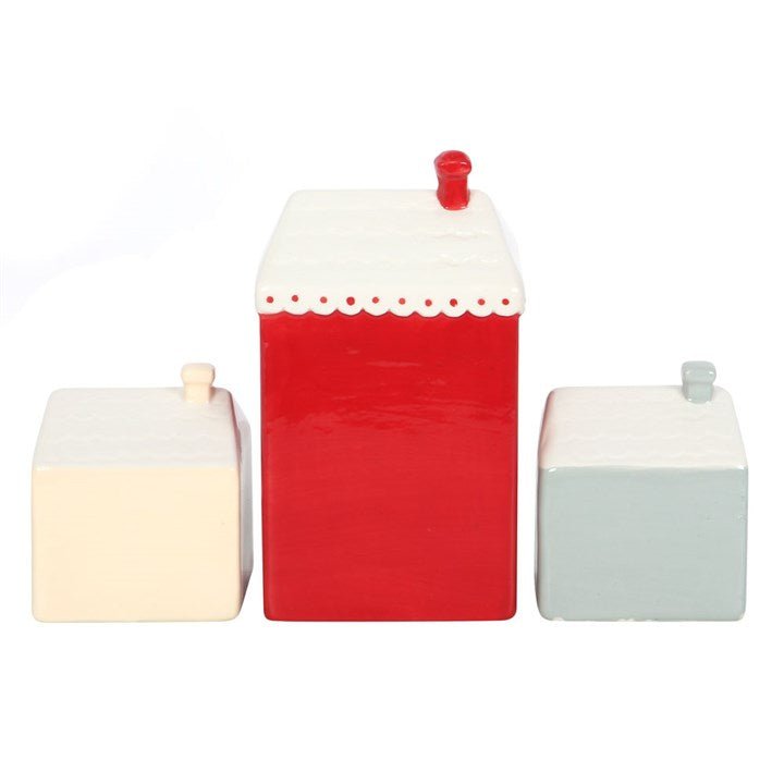 Set of 3 Light Up LED Christmas Houses - Scents & Gifts UK