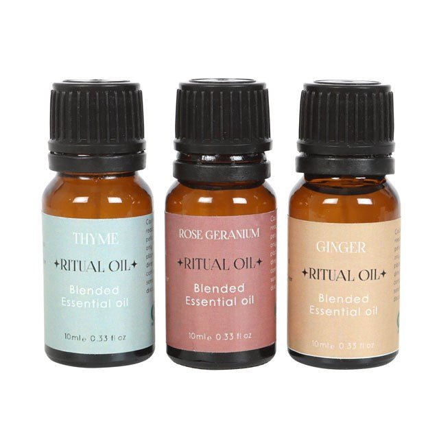 Set of 3 Love Ritual Blended Essential Oils - Scents & Gifts UK
