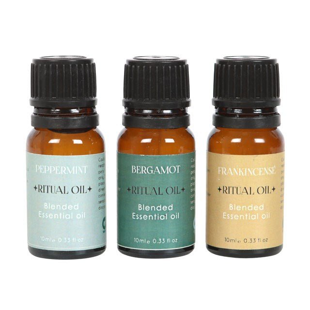 Set of 3 Success Ritual Blended Essential Oils - Scents & Gifts UK