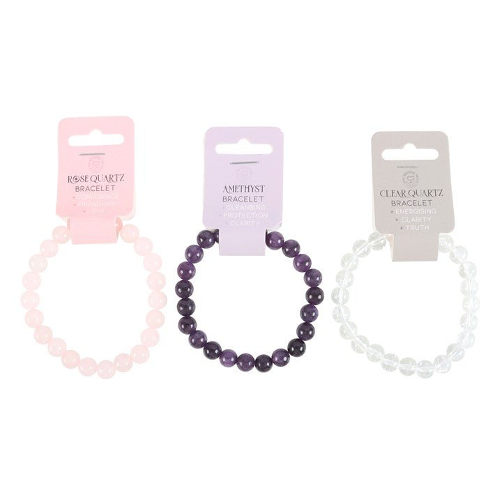 Set of 36 Healing Crystal Bracelets - Scents & Gifts UK