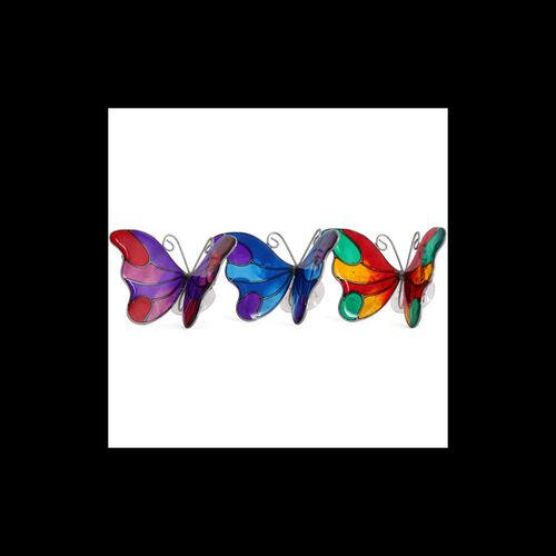 Set of 6 Butterfly Suncatchers With Suction Cups - Scents & Gifts UK