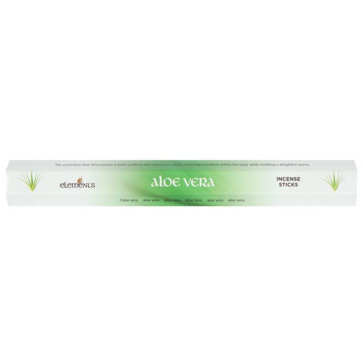 Set of 6 Packets of Elements Aloe Vera Incense Sticks - Scents & Gifts UK