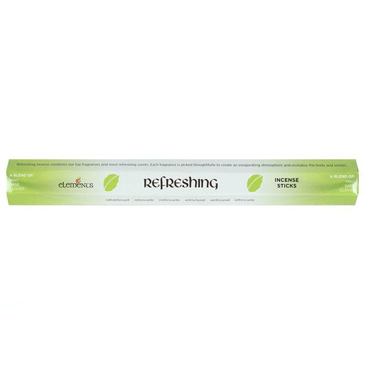 Set of 6 Packets of Elements Refreshing Incense Sticks - Scents & Gifts UK