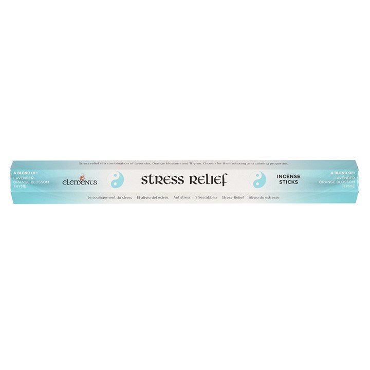 Set of 6 Packets of Elements Stress Relief Incense Sticks - Scents & Gifts UK