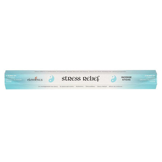 Set of 6 Packets of Elements Stress Relief Incense Sticks - Scents & Gifts UK
