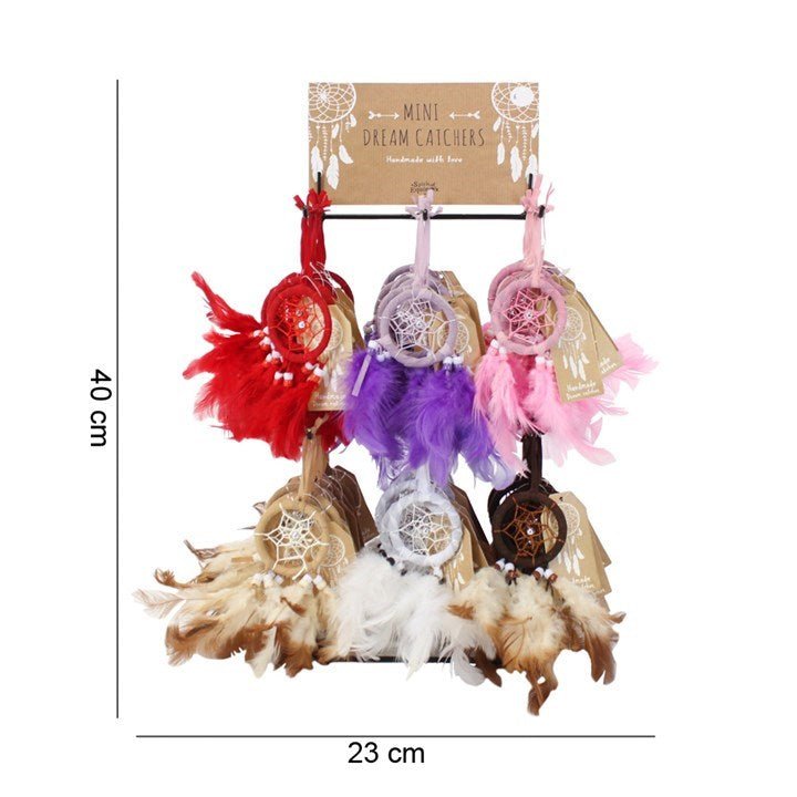 Set of 60 Dreamcatchers on Display Stand - Scents & Gifts UK