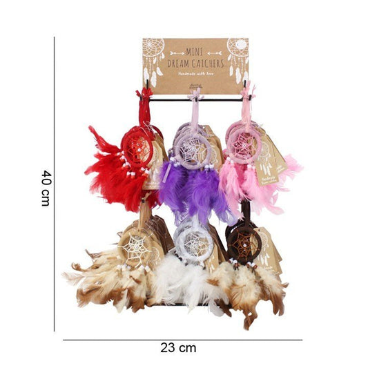 Set of 60 Dreamcatchers on Display Stand - Scents & Gifts UK