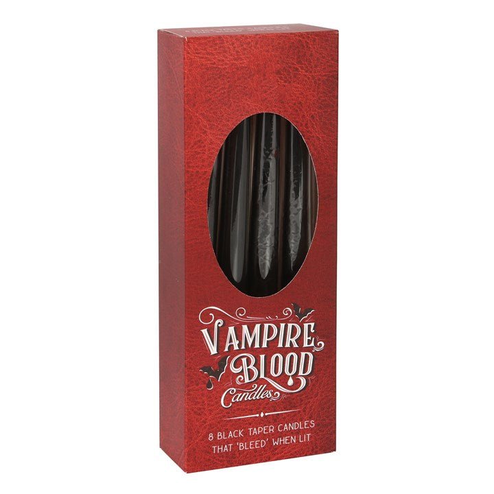 Set of 8 Vampire Blood Taper Candles - Scents & Gifts UK