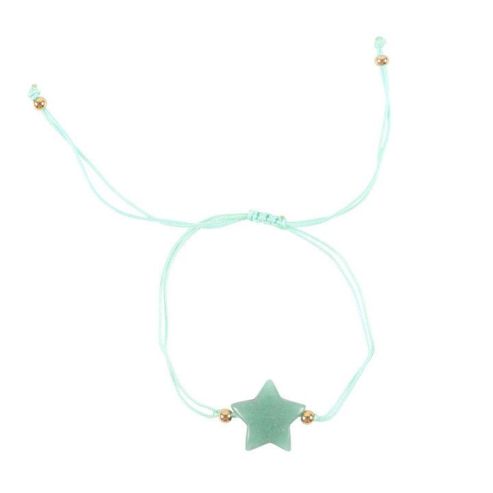 Shine Bright Aventurine Crystal Star Bracelet - Scents & Gifts UK