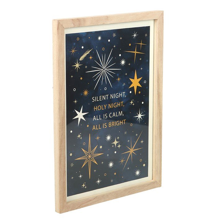 Silent Night Framed Wall Art Print - Scents & Gifts UK