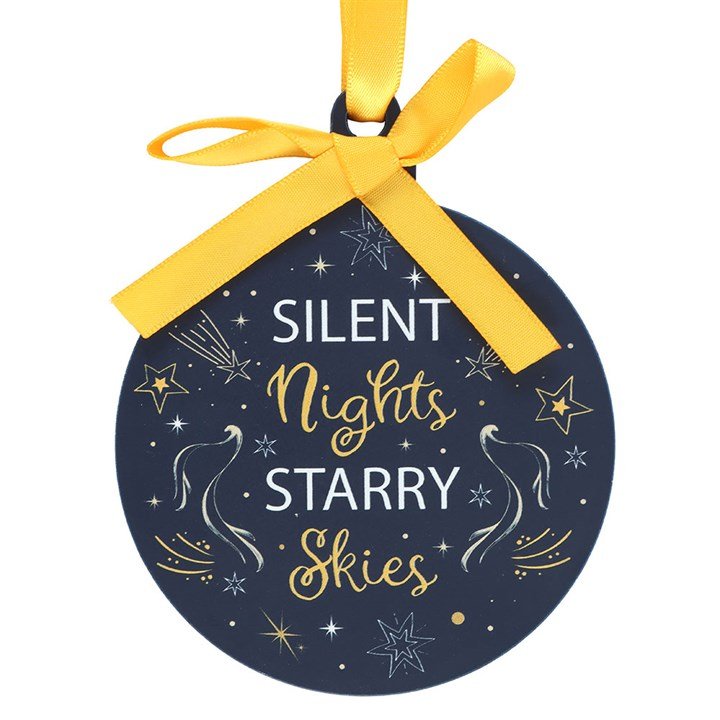 Silent Nights Starry Skies Bauble - Scents & Gifts UK