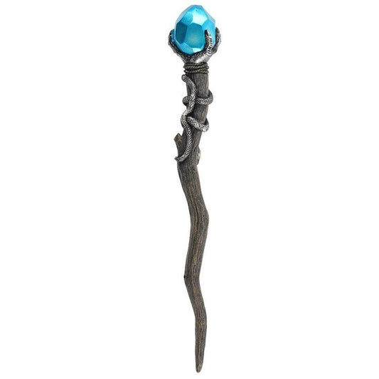 Silver Claw Wand with Blue Gem - Scents & Gifts UK